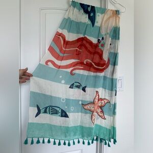 Spartina Mermaid Scarf & Unknown Brand Starfish Scarf